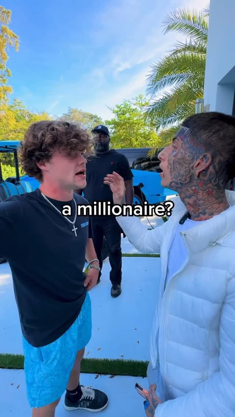 Instagram post by @jackdoherty for Stake. Caption reads: [...] millionaires… #islandboys #jackdoherty....