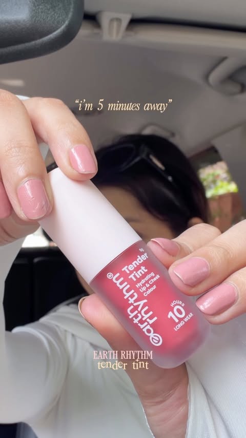 Instagram post by @tanyyaa.a for Earth Rhythm. Caption reads: #Ad these tender tints from @theearthrhythm are my....