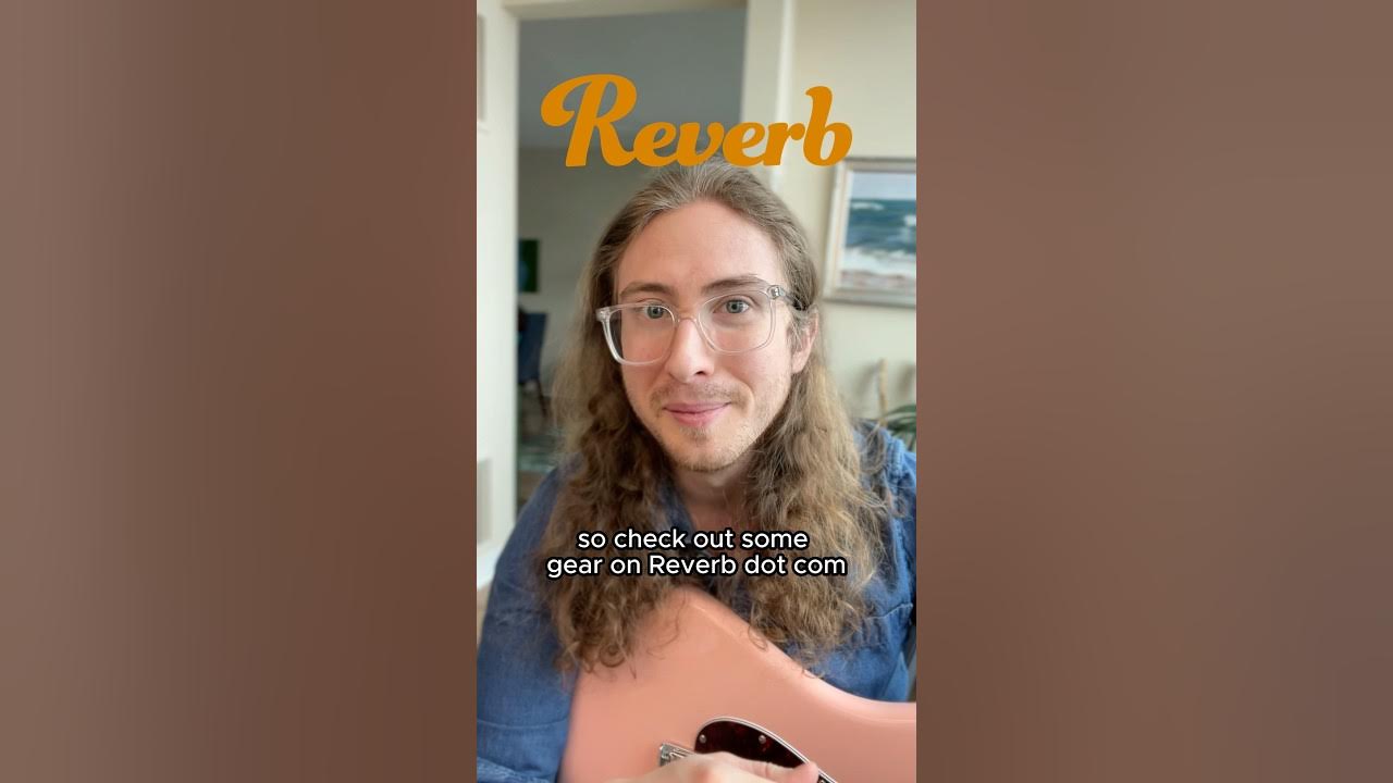 YouTube post by @jordanwav for Reverb. Caption reads: [...] favourite bit of gear math? Check out....