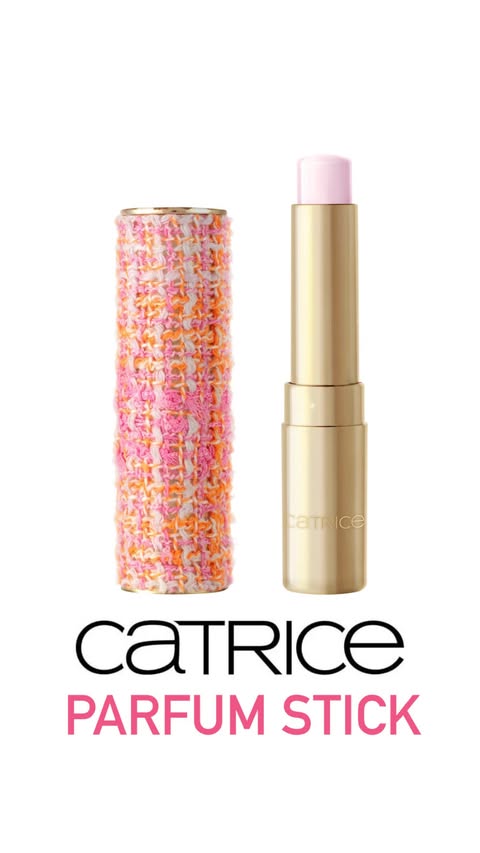 Instagram post by @pleitewegendufte for CATRICE Cosmetics. Caption reads: [...] ❗️Catrice • Parfum Stick #catrice....