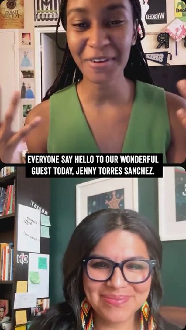 Instagram post by @brieleftwich for Penguin Teen. Caption reads: It's a story for anyone who has felt like an....