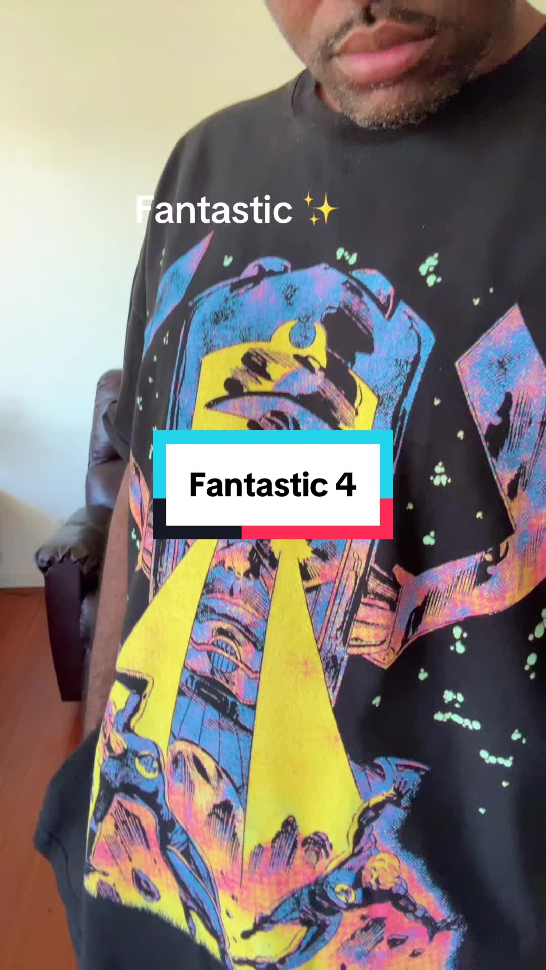 TikTok post by @designer_cam16 for Culture Kings. Caption reads: [...] 4/galactus t shirt from @Culture Kings....