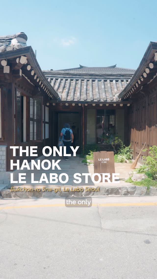 Instagram post by @esyfilms for Le Labo Fragrances. Caption reads: SHARE THIS! The Only Le Labo Inside a Traditional....