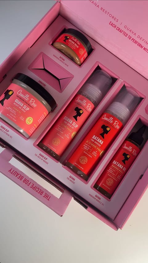 Instagram post by @be4realdee for Camille Rose. Caption reads: [...] my routine😍😮‍💨Product:....