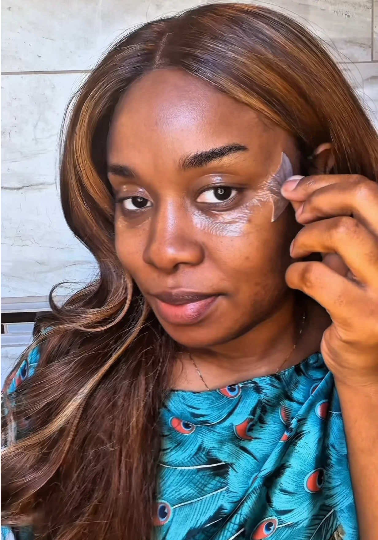 TikTok post by @stephita.c for In My Eyes. Caption reads: [...] #puffyeyes #skincarefinds #tiktokshop....