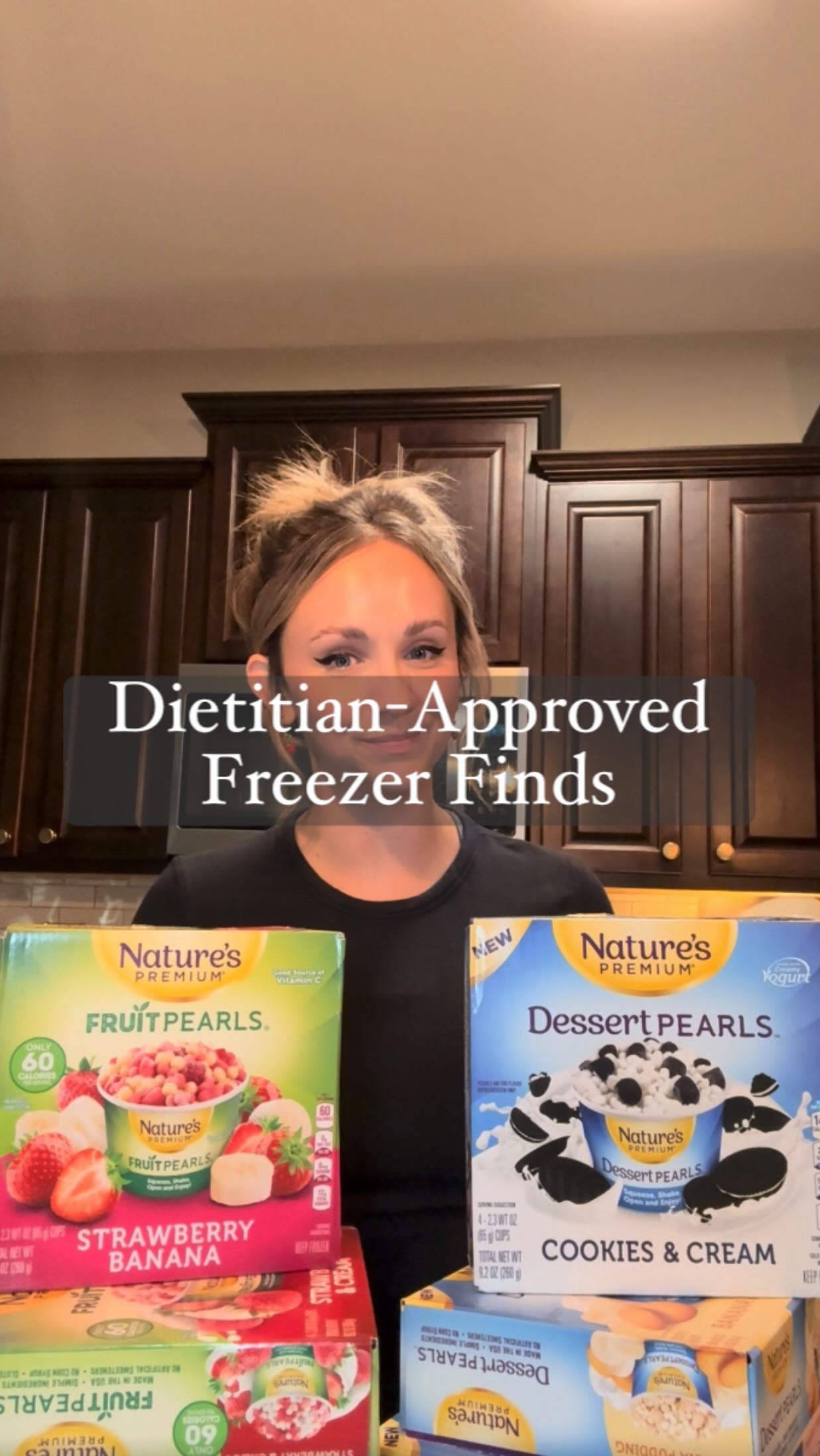 Instagram post by @nutritionalsarah for Easy Home Meals. Caption reads: #AD I finally tried both Nature’s Premium Fruit....