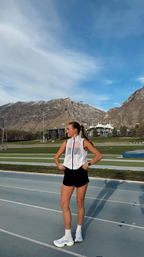 Instagram post by @nicosheri for Athleta. Caption reads: [...] better when it’s spring and i’m wearing....