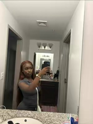 TikTok post by @tiffanyy.b7 for Tunefulhair. Caption reads: The thickest wig ever 😍😍 @Tuneful Hair @Tuneful....