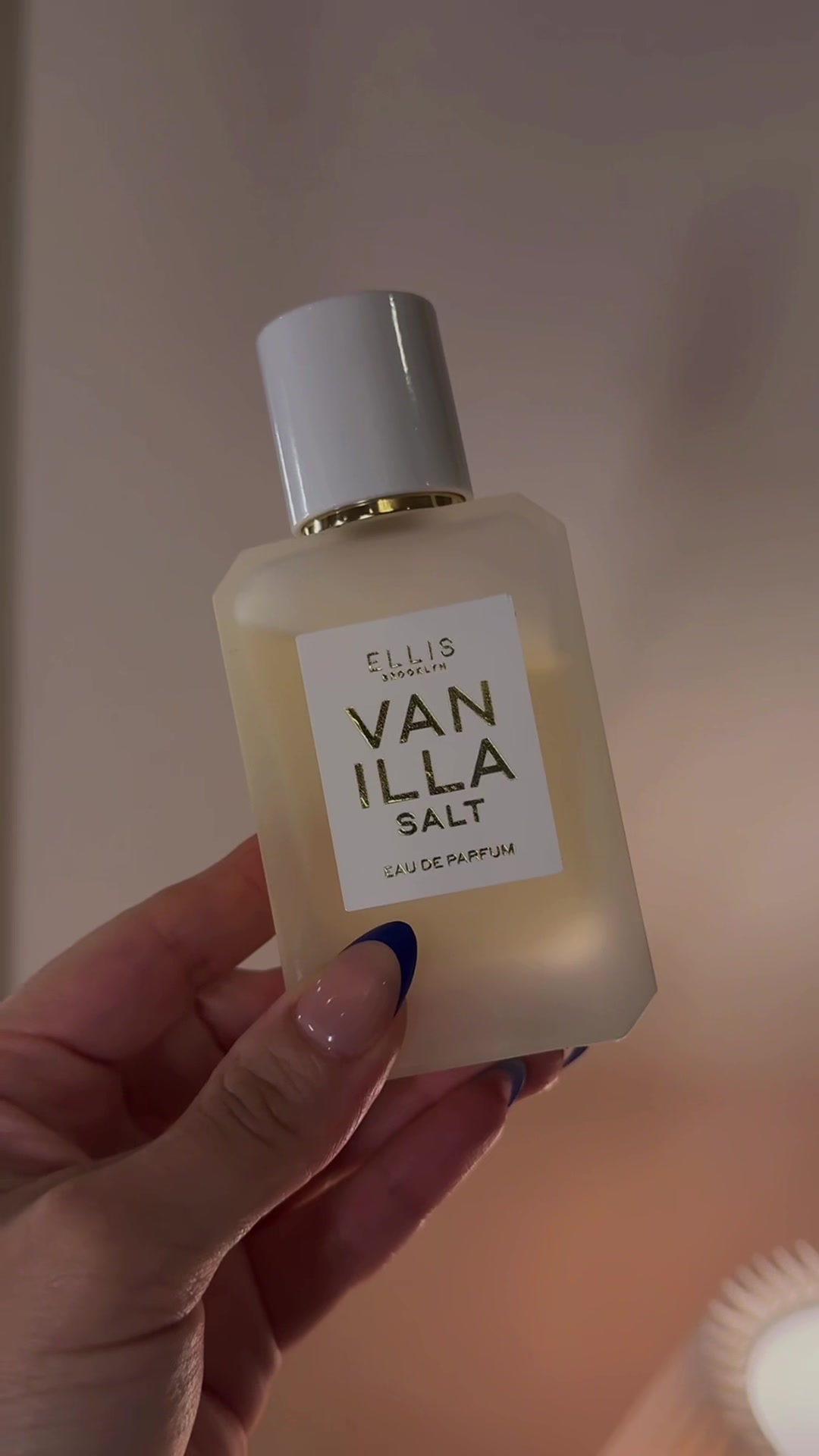 TikTok post by @jolanibeauty for Ellis Brooklyn. Caption reads: [...] cozy, and just a little addictive. @Ellis....