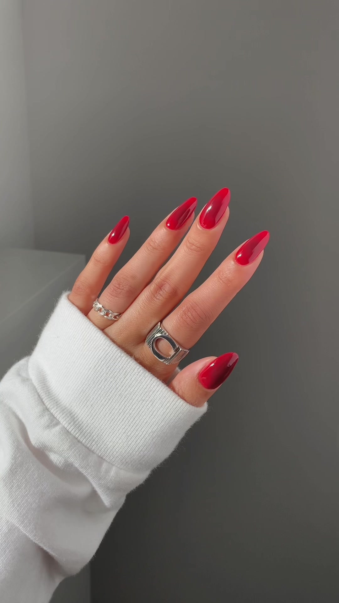 TikTok post by @glossytipped for Luv Aj. Caption reads: Replying to @ilyykitkat this for fall🍒💋 ....