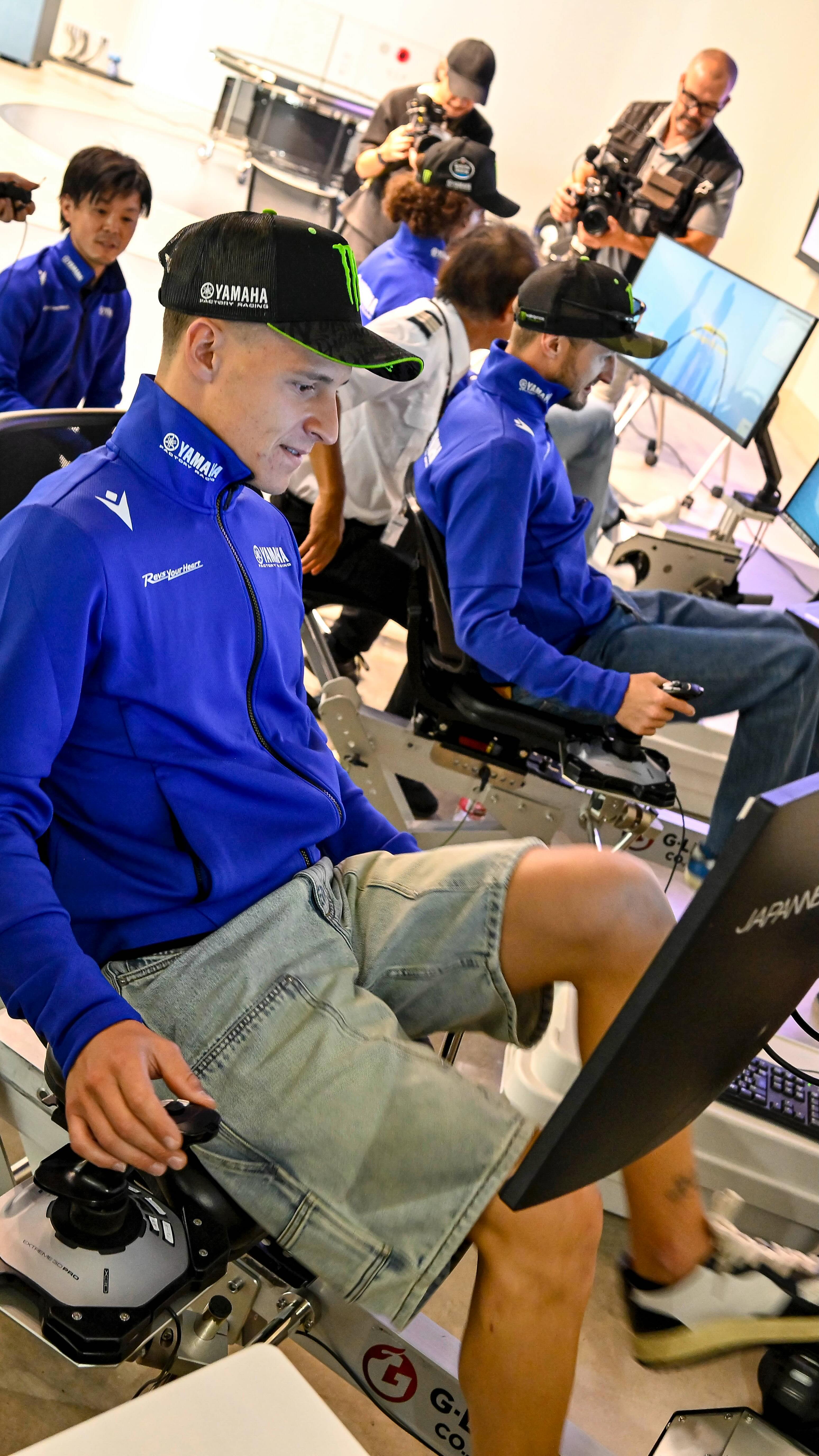 Instagram post by @pramacracing for Yamaha Motor. Caption reads: 💡🌍 Yamaha isn’t just racing – it’s reinventing....