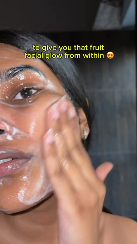 Instagram post by @neenaserein for Foxtale. Caption reads: [...] to brighter, fresher-looking skin with....