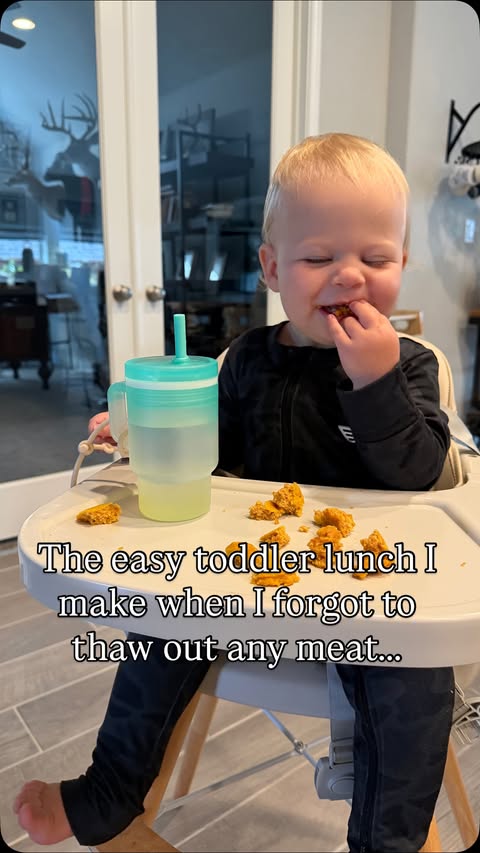 Instagram post by @ourlittlefirefamily for Grownsy. Caption reads: [...] next “forgot to thaw out meat” day! #ad....