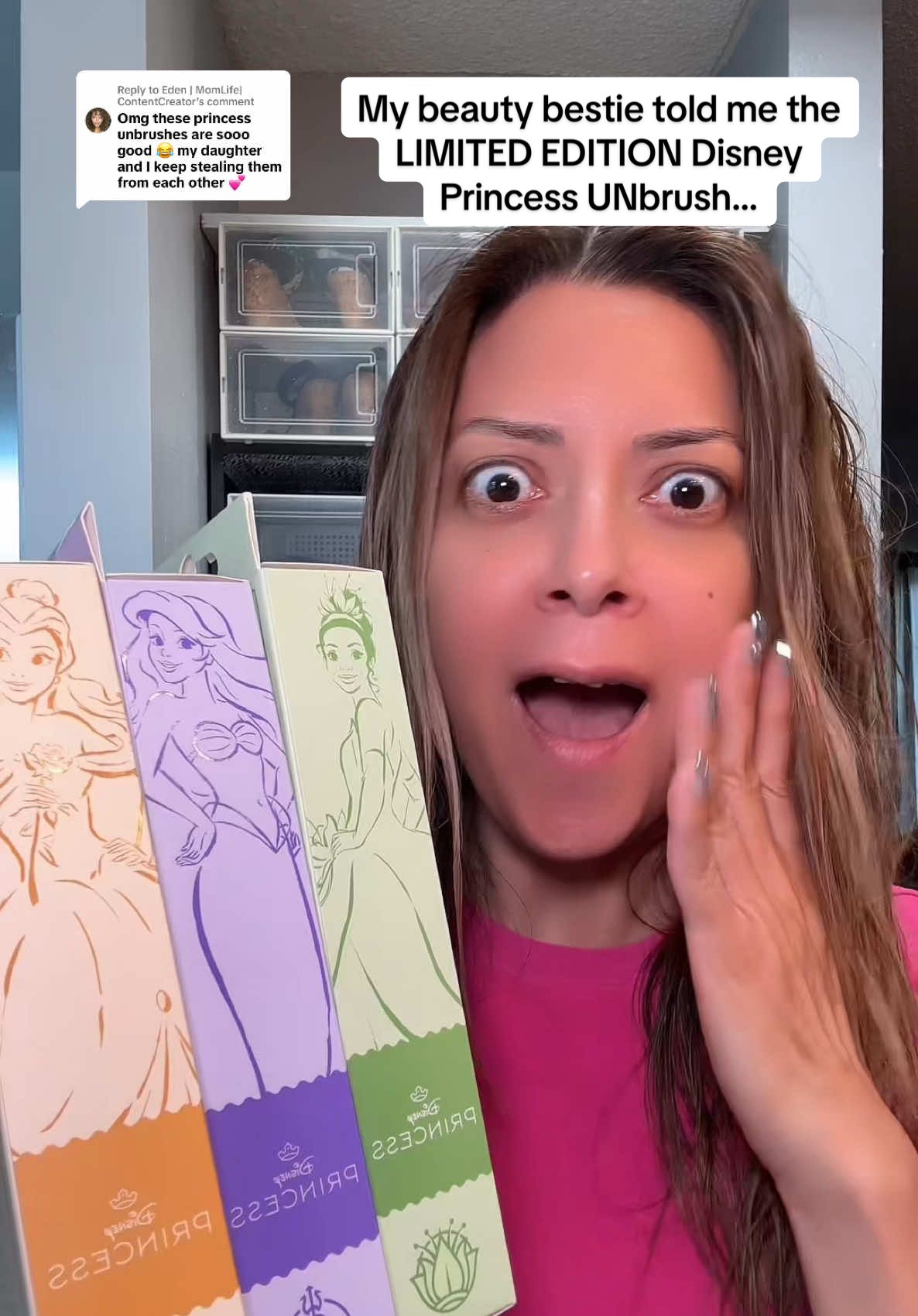 TikTok post by @ilyanacastaneda for FHI Heat. Caption reads: Replying to @Eden | MomLife| ContentCreator My....