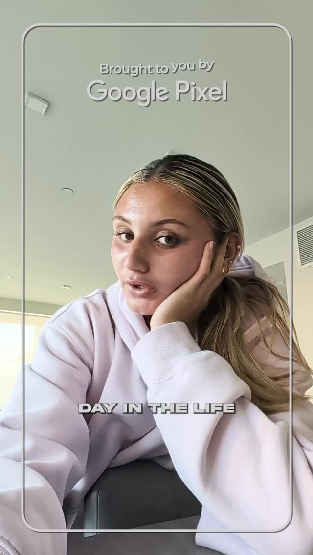 Instagram post by @giselethomp for National Women's Soccer League. Caption reads: GRWM: Gisele Thompson edition 📱✨ #MyGameWeek |....