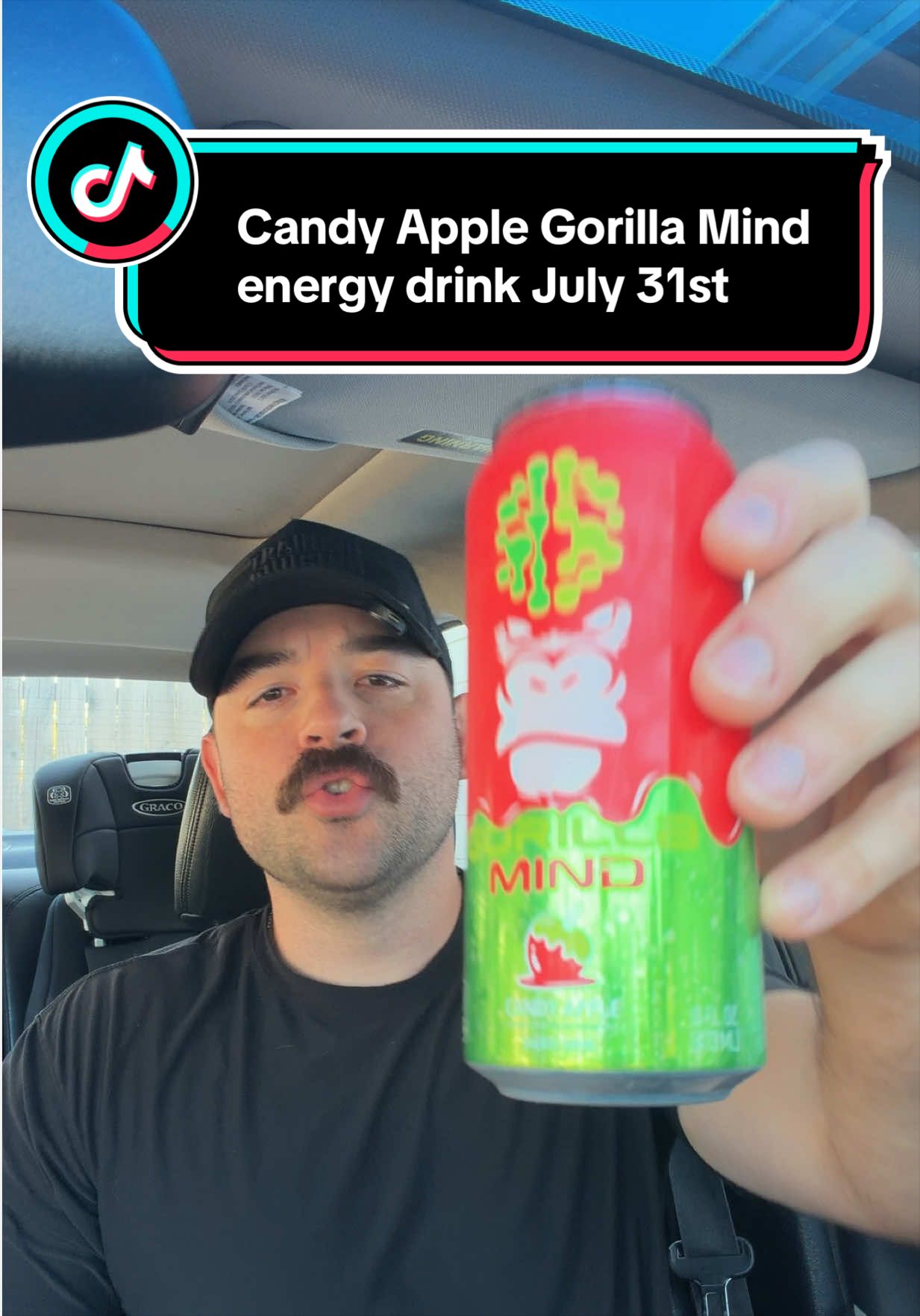 TikTok post by @gargoylegains for Gorilla Mind. Caption reads: [...] of this flavor ASAP Will there be a gorilla....
