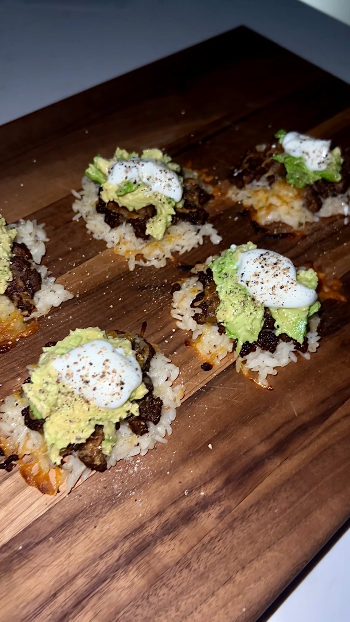 Instagram post by @nickmayorga for Minute Rice. Caption reads: #ad My new go-to late night game day snack using....