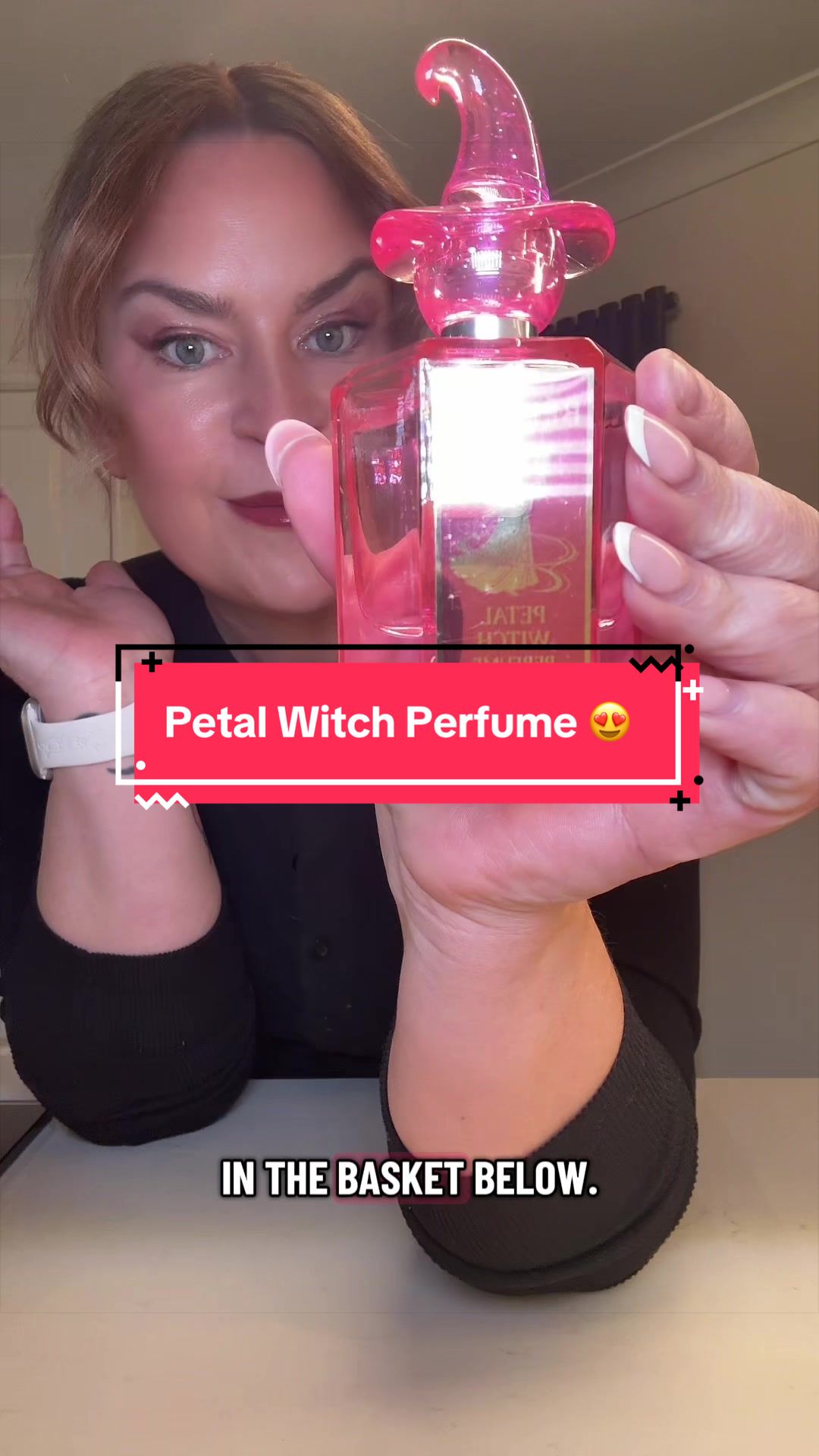 TikTok post by @laws_unfiltered for Belliva Beauty. Caption reads: The Petal Witch Perfume from @Belliva Beauty UK is....