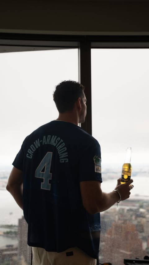 Instagram post by @jessesols for Corona USA. Caption reads: #Ad #For21+ The @coronausa Beach Connect Series....