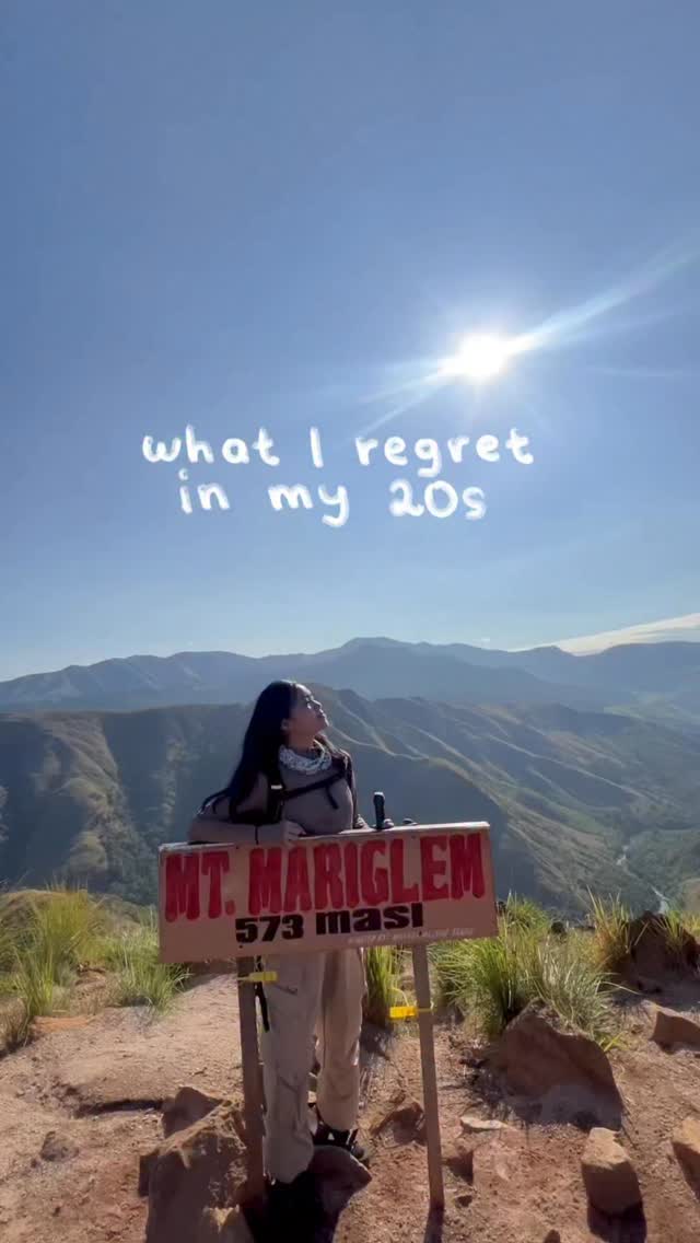 Instagram post by @angelamadz for Sun Life Philippines. Caption reads: What I regret in my 20s? Not getting life....