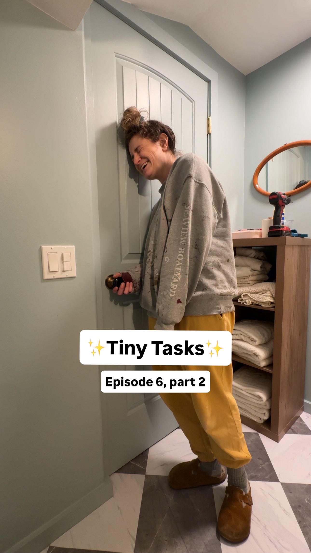 Instagram post by @jojotastic for Dr Pepper. Caption reads: ✨Tiny Tasks✨ episode 6, part 2: I FINISHED IT. I....