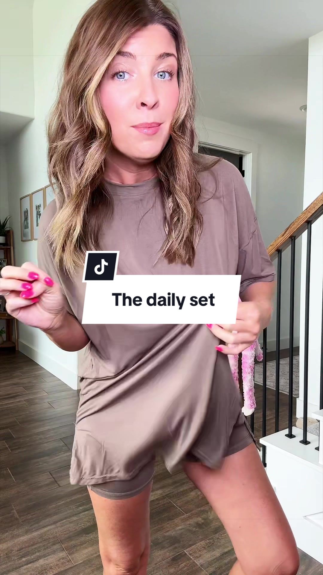 TikTok post by @kimberly_pugh for Alexander Jane. Caption reads: @Alexander Jane #ajb #twopieceset.