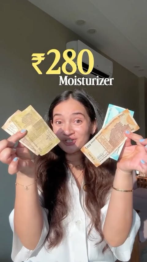 Instagram post by @indianskinblog for Reequil. Caption reads: You’ve seen this moisturiser all over my feed for....