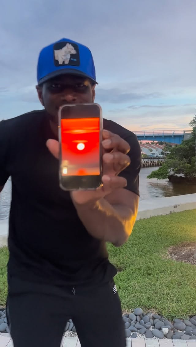 Instagram post by @j.r.i.c.h for Goorin Bros.. Caption reads: Just out here creating sunsets 🌅 lol....