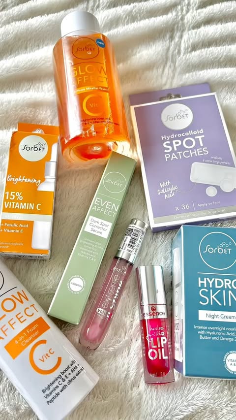 Instagram post by @sedii_moshounyane for Essence Cosmetics. Caption reads: SORBET SKINCARE @clicks_sa Just dropped my latest....