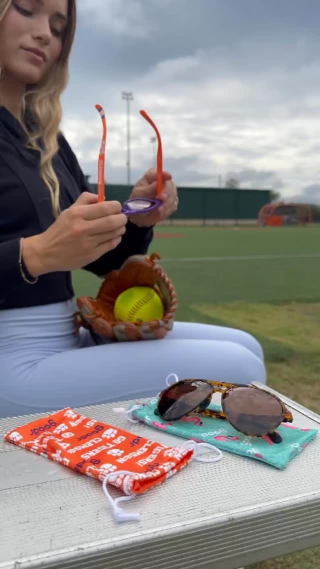 Instagram post by @jamison.b9 for Goodr. Caption reads: #Ad outfield sun’s got nothing on these goodr....