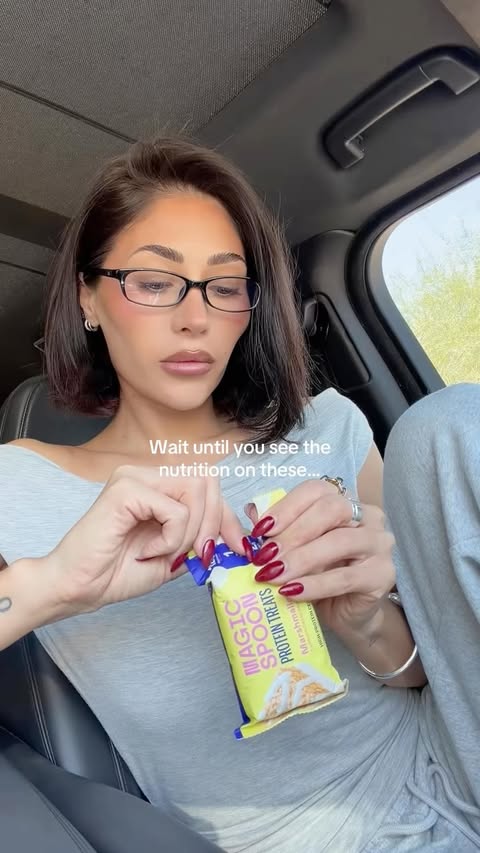 Instagram post by @savannaguerrax for Magic Spoon. Caption reads: @magicspooncereal is my go-to summer snack, and....