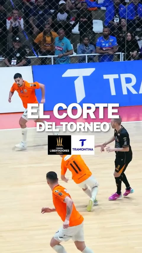 Instagram post by @libertadoresfs for Tramontina. Caption reads: [...] corte a tiempo con Pedro Bianchini y....