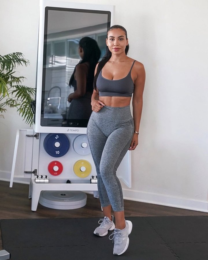 Instagram post by @chanelcocobrown for TEMPO. Caption reads: [...] 🤩 New video up on my channel featuring....