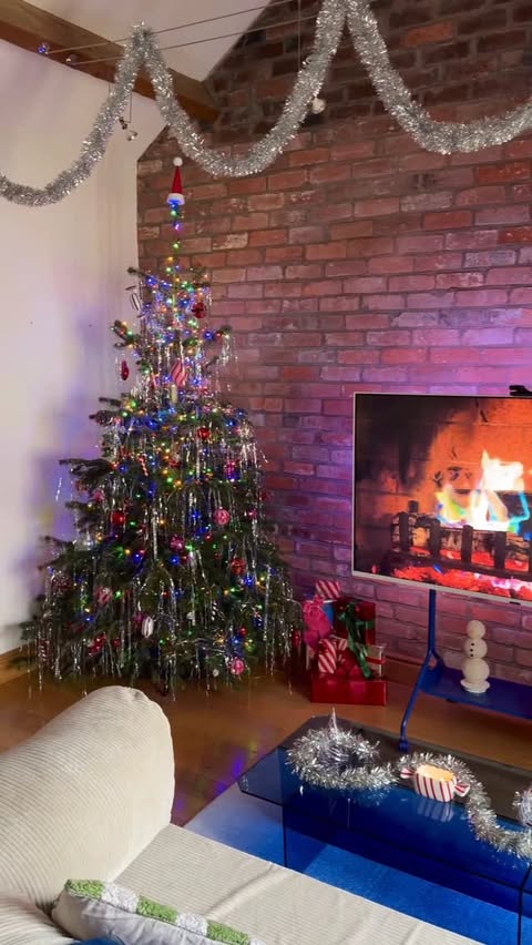 Instagram post by @mr.harry.white for The Range. Caption reads: it’s officially christmas in my home🎄

feeling....