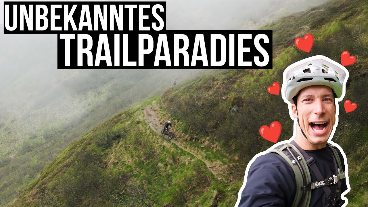 YouTube post by @jauchjasper for Crankbrothers. Caption reads: The best ENDURO TRAILS around the corner in....