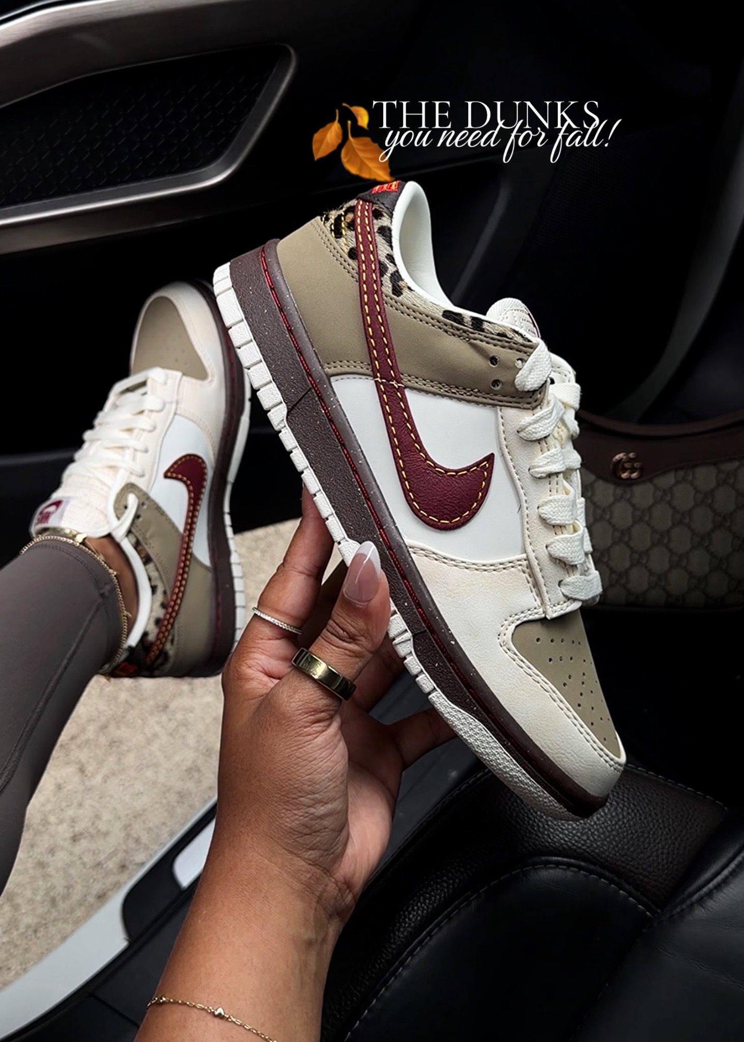 TikTok post by @bettyyannhill for Fly Kicks. Caption reads: @Fly Kicks #flykicks #nikedunks [...].