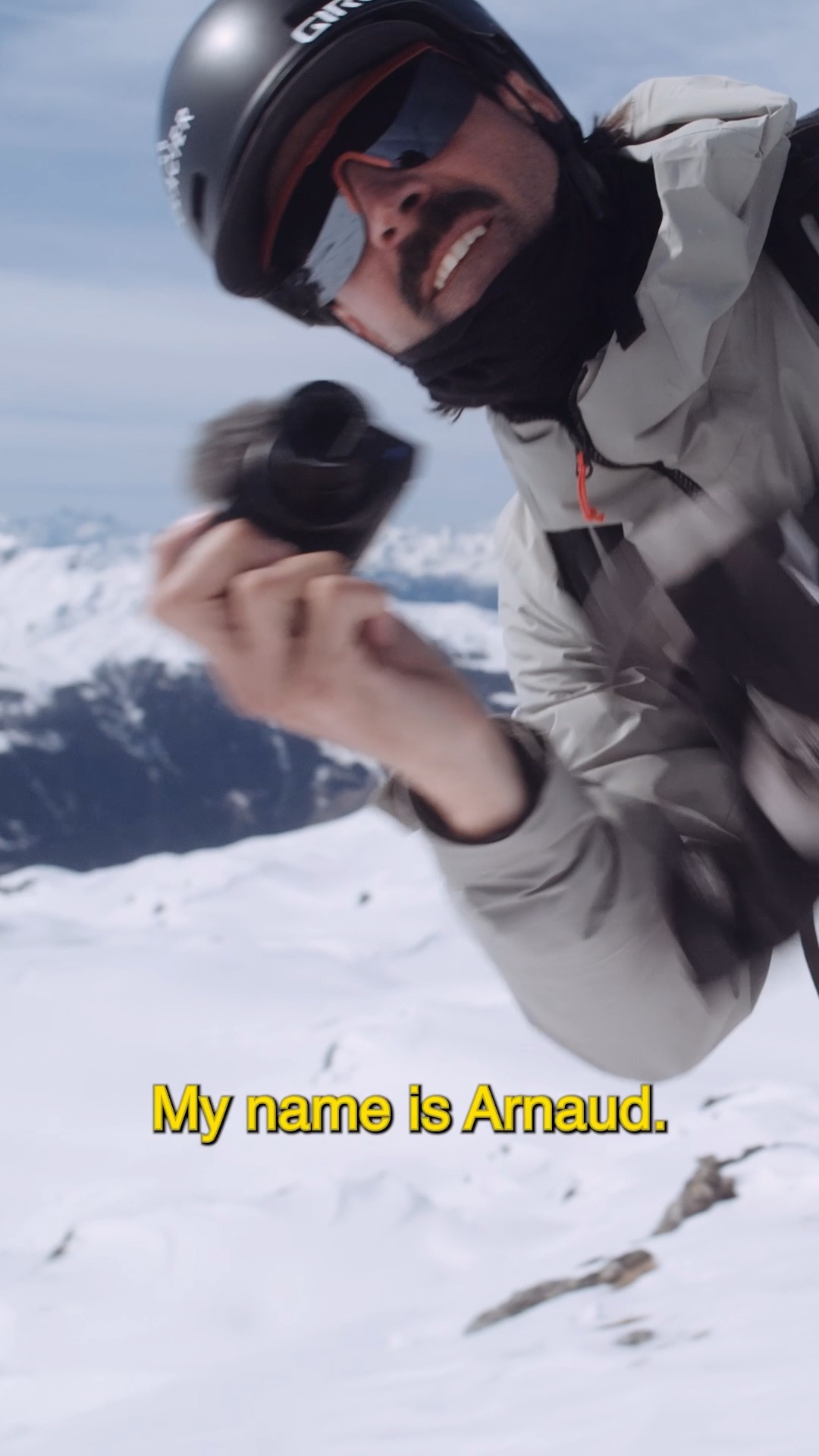 Instagram post by @arnaudcottet for SALEWA. Caption reads: From long tours to long design sessions —our....