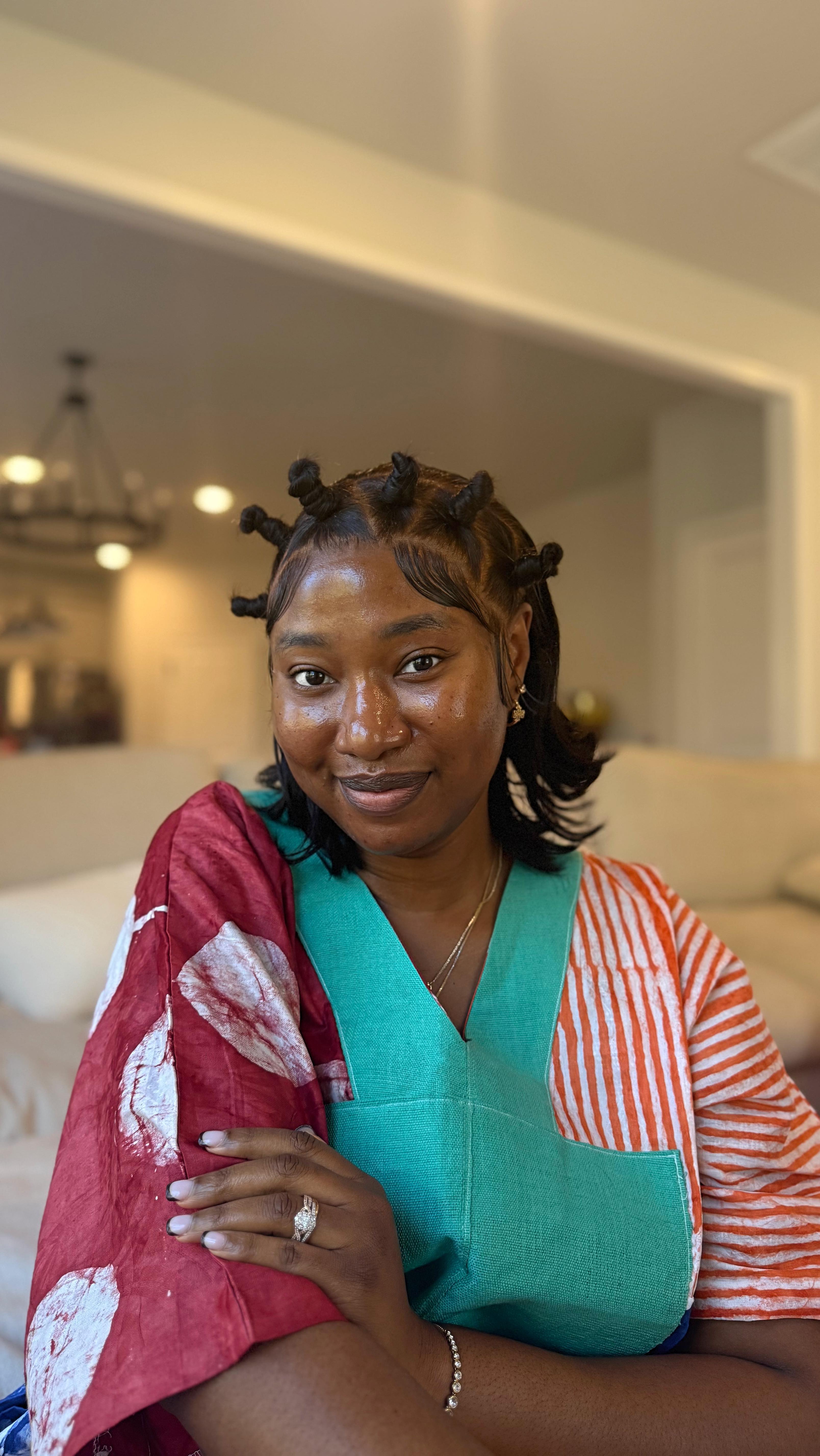 Instagram post by @preetyomahs_world for Taptap Send. Caption reads: It’s the season to party and be merry...even here....