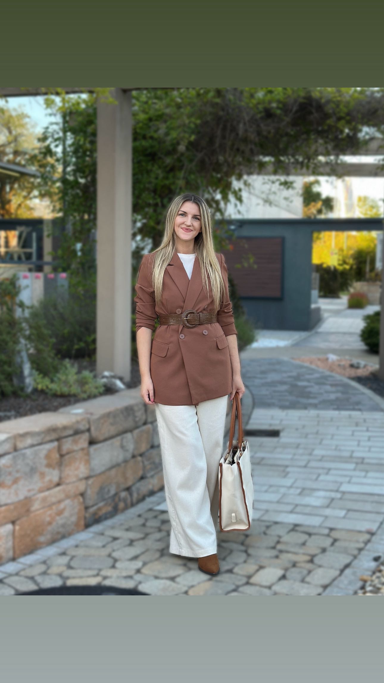 Instagram post by @liliana94deea for Nordace. Caption reads: Meet “ Siena Riviera Tote” from @nordaceofficial!....