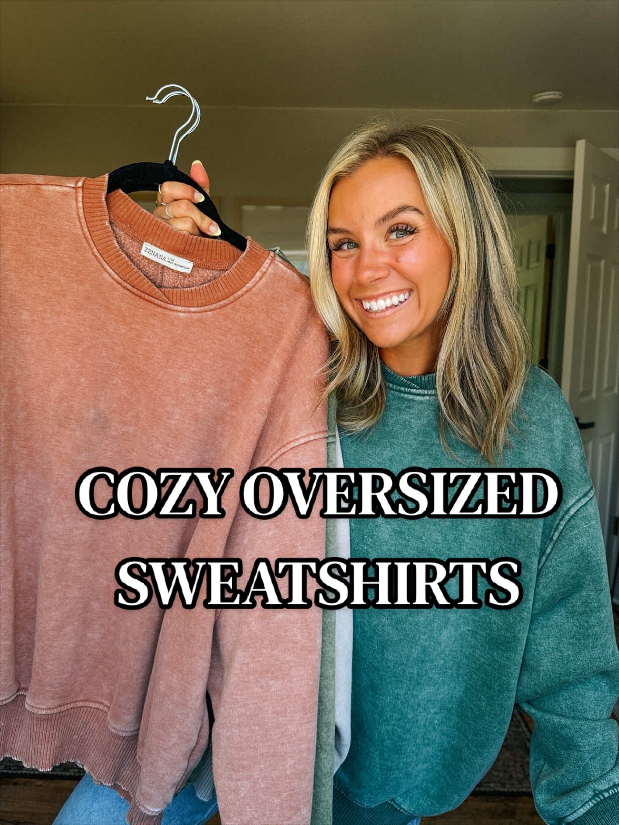TikTok post by @lifesrad for Madison + Mallory. Caption reads: I wear these 98% of the time even in summer,....