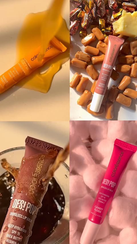 Instagram post by @lifestyle_of_soma for Coloressence. Caption reads: [...] — hydration meets ASMR bliss 💧🎧....