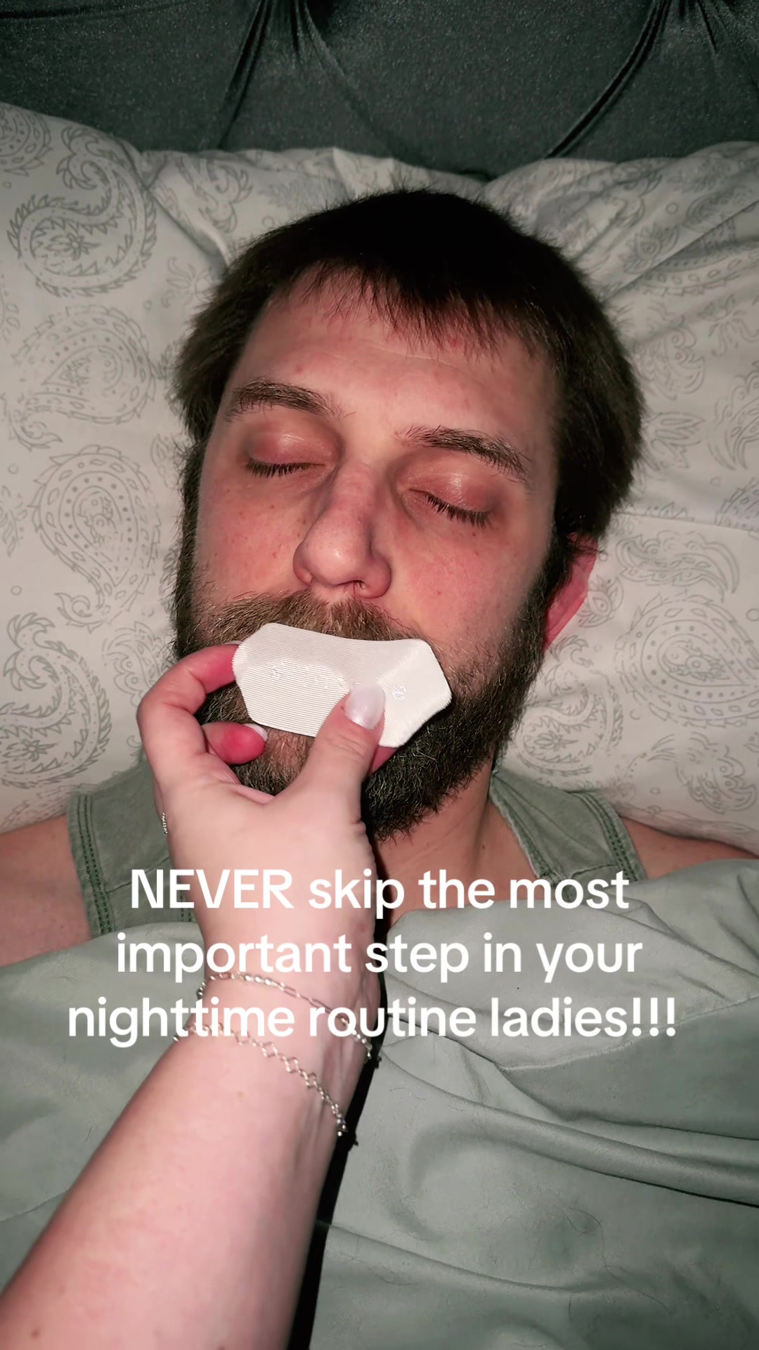 TikTok post by @steeenie17 for Intake Breathing. Caption reads: [...] to get a good night’s sleep 😴  @Intake....