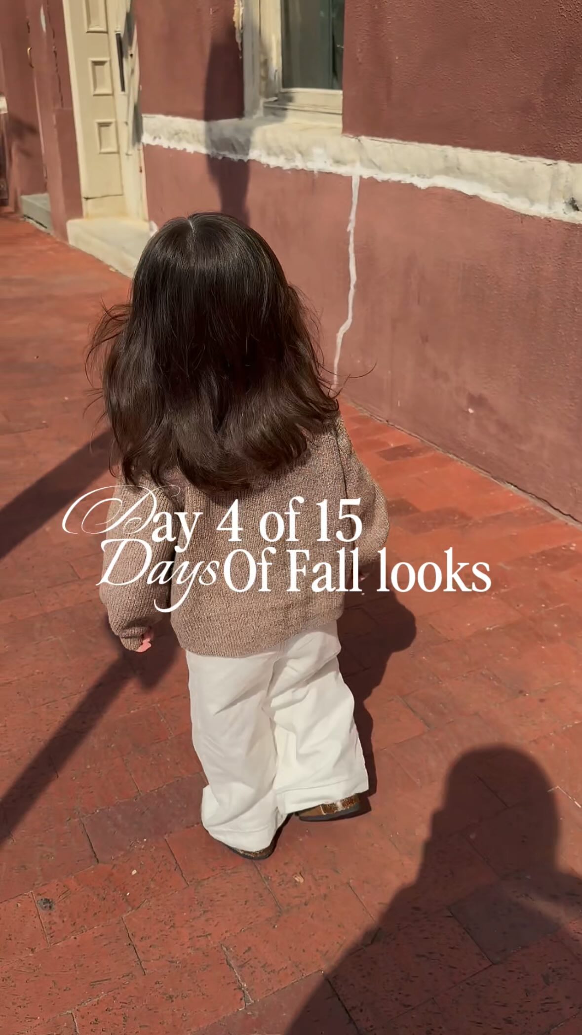 Instagram post by @jenaybabyy for Cotton On. Caption reads: Forever my favorite view🍂🤎🧸
Day 4 of 15 🤍....