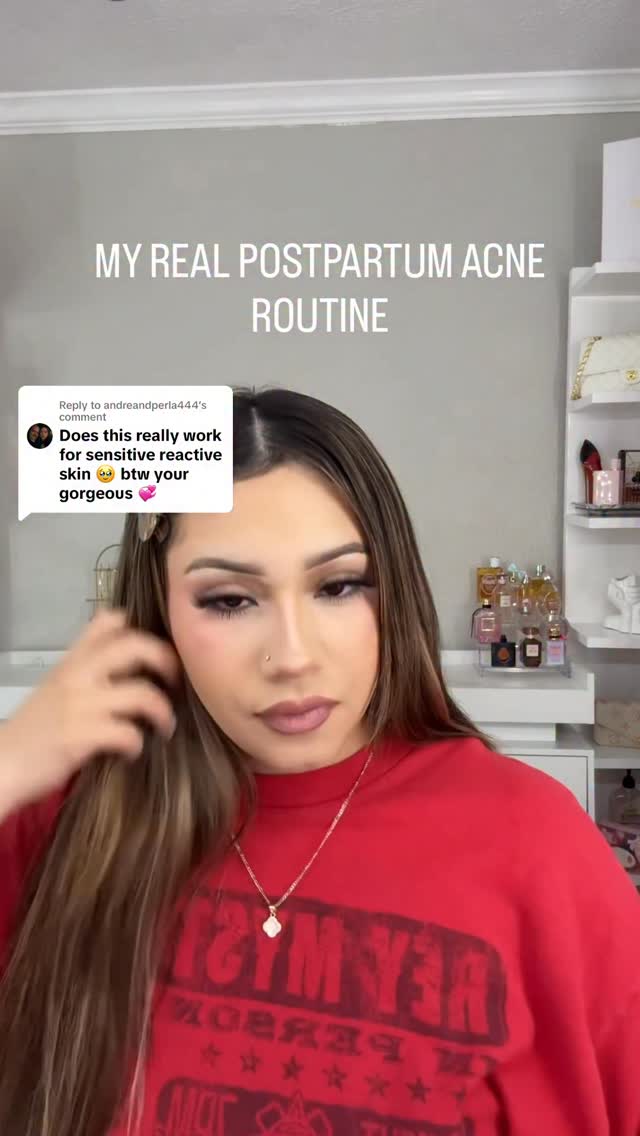 Instagram post by @rosaelizabeeth for APRILSKIN. Caption reads: The way this cleansing balm deep cleanses my....