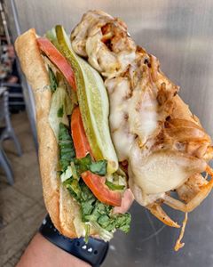 Instagram post by @letsgogrub for Foodie Tribe. Caption reads: 💬
Look at your left hand, now your right. Why are....