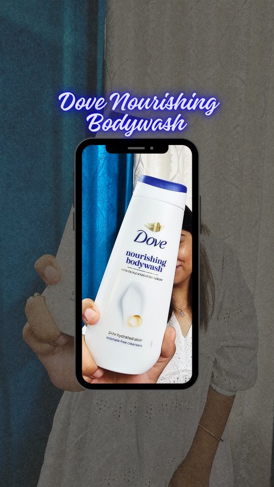 Instagram post by @styleupwithsonam for Dove India. Caption reads: Cleans like your favorite soap 🧼 — pampers like....