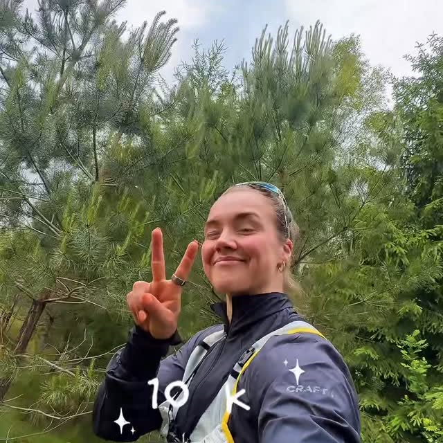 Instagram post by @marialangfors for Reebok. Caption reads: [...] samarbete med @selectedbrands.nordic....