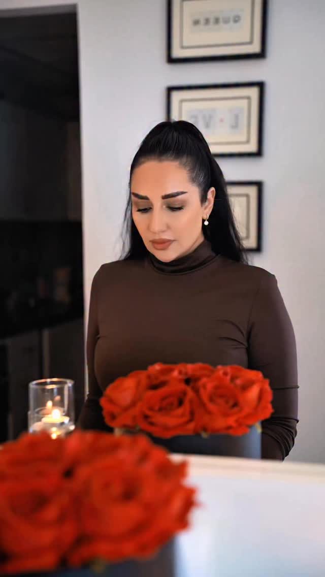 Instagram post by @hibaalahmadi for Amazon AE. Caption reads: No drama!! Amazon Now delivers within minutes :)....