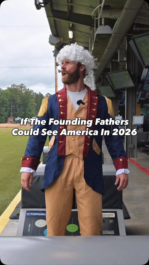 Instagram post by @biggy.bailey for Topgolf. Caption reads: After seeing these Topgolf deals, the Founding....