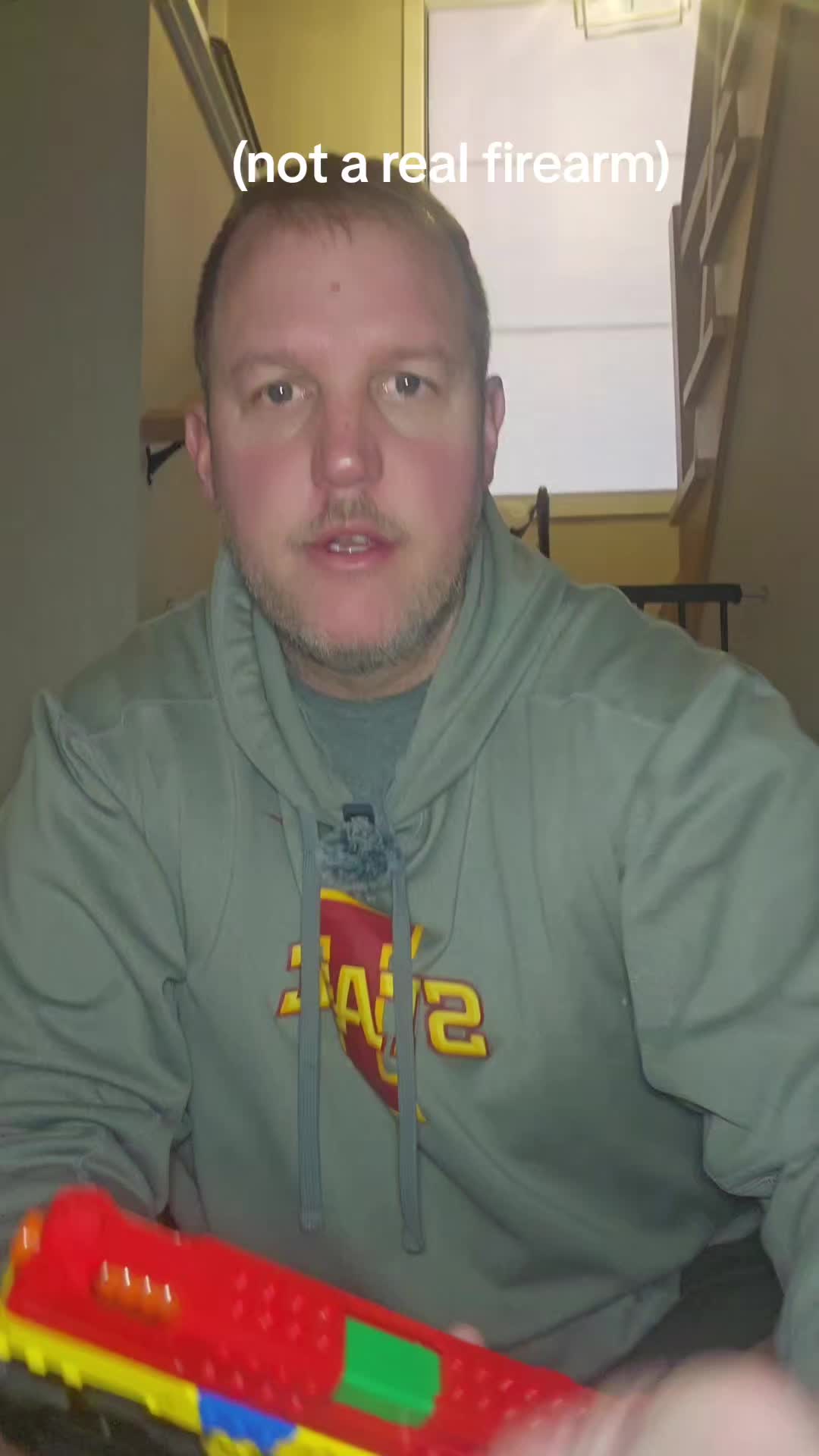 TikTok post by @stevejacobs35 for Olight. Caption reads: brand new from @OLIGHT 2200 lumens and 2 lighting....